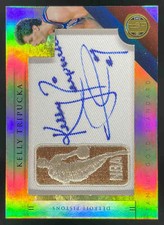 2010-11 Panini Gold Standard Gold NBA Logos #30 Kelly Tripucka Auto /199