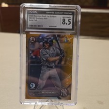 2022 Bowman Draft 1st Edition Baseball Cards Checklist and Odds 27