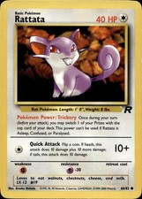 Rattata 66/82 Common Team Rocket Multi Item Discount MP