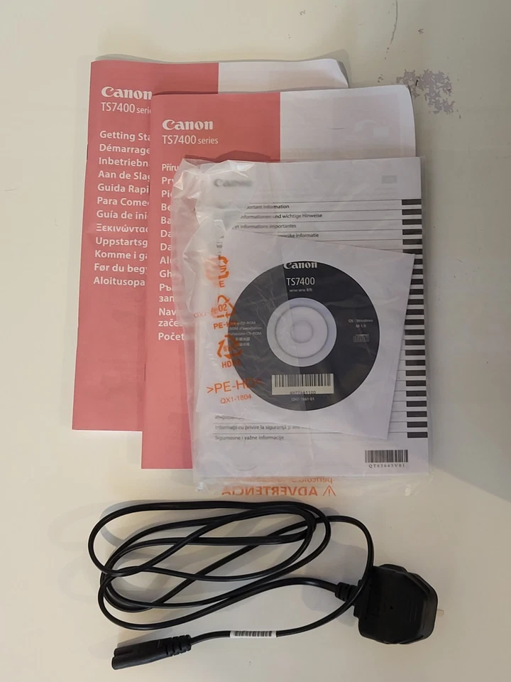 Canon PIXMA TS7450i Wireless Colour 3-in-One Inkjet Photo Printer +Sealed inks - Image 4 of 4