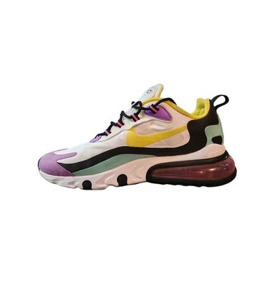 Nike Air Max 270 React sneakers size 7.5 men comfort colorful modern retro