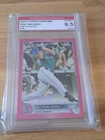 2022 topps chrome cal raleigh pink refractor grade 9.5