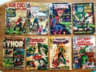Lot of 8 Marvel Reader comics from the 1960s, Amazing Spider-Man,Dr.Strange+more