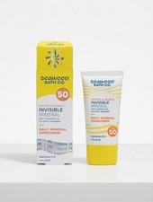 Seaweed Bath Co INVISIBLE Mineral Sunscreen SPF 50 Daily Mineral 1.7 oz NEW