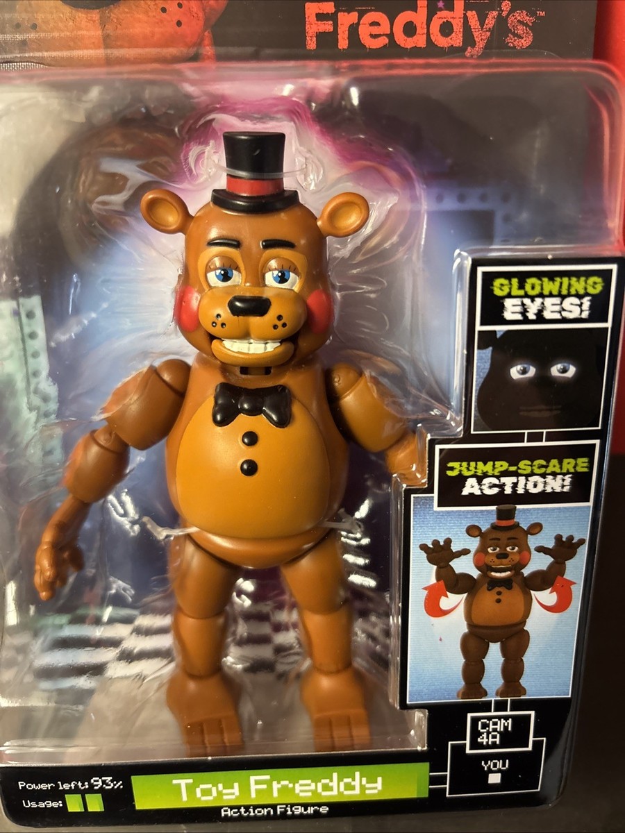 2025 Jazwares Five Nights at Freddy's (FNAF) Toy Freddy 5” Jump
