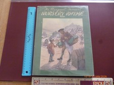 MARGARET W. TARRANT NURSERY RHYME BOOK E.P. DUTON HARDBACK *READ - DUSTJACKET*