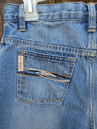 Cinch Youth Girls 16R Medium Wash Adjustable Waistband Straight Cowboy Jeans - Picture 6 of 13