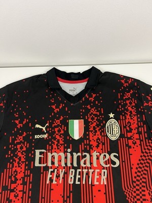 Puma AC Milan x Koche 4th Jersey Mens Size XL 2022/23 Kit Soccer