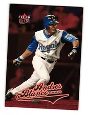 2004 Ultra #362 Andres Blanco RC Kansas City Royals Baseball Card