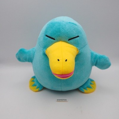 D0909A ICOCA Blue platypus Ico the Platypus Plush Stuffed 7.5'' Toy Doll Japan