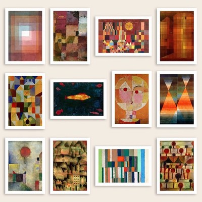 Paul Klee TOP SELECTION Fine Art Prints A1 A2 A3 A4 easy fit wall Art