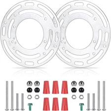 2 Pack Light Fixture Mounting Brackets, Ceiling Light Mounting Plate, Wall Light