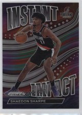 2022-23 Panini Prizm Instant Impact Silver Prizm Shaedon Sharpe #14 0u9w