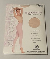 New Euroskins LXL In Theatrical Pink Convertible Tights Comfort Waist