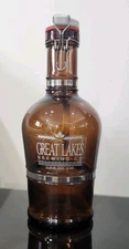 Amber Glass Bottle, Great Lakes Brewing Co. - Cleveland Ohio - 2 Liter