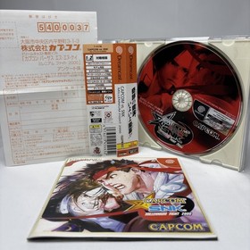Capcom vs SNK Millennium Fight 2000 Dreamcast Japan CIB Complete w/ Obi