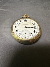 1925 Hamilton 21j 16s Railroad 992 Model 2 Pocket Watch 10k Wadsworth GF Case