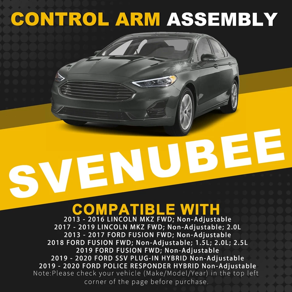 Brazos de control delanteros inferiores superiores traseros para Ford Fusion Lincoln MKZ 2013-2019 Foto 2 de 4
