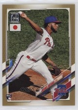 2021 Topps Japan Edition Gold 7/25 Adonis Medina #92 10pz