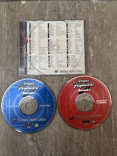 Sega Saturn Virtua Fighter Remix  Blue & Red W Jewel Case 