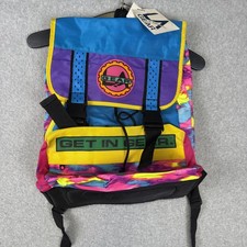 Vintage New 1990 Rollerblade Blade Gear Retro Carrying Bag Gear Blue Yellow NWT