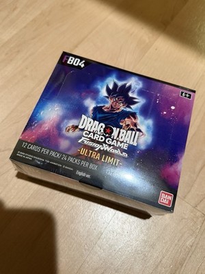 Dragon Ball Super Card Game Fusion World FB04 Ultra Limit Booster Box Sealed