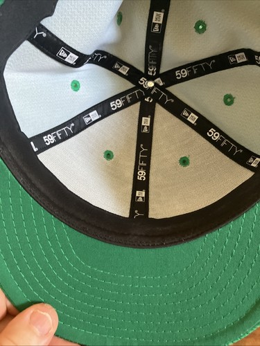 New Era 59FIFTY Los Angeles Angels ☘️ St. Patrick’s Day Fitted Hat – Size 7 1/2 - Picture 9 of 9