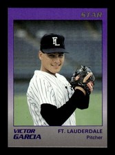 1989 Star Ft. Lauderdale Yankees #5 Victor Garcia NM Near Mint BXCP08