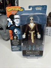 Bendyfigs Universal Monsters THE INVISIBLE MAN Noble Collection Toys On Card