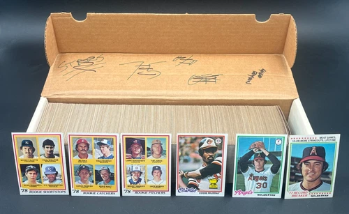 1978 Topps Baseball MLB Complete Set (726) Overall EX/MT-NM