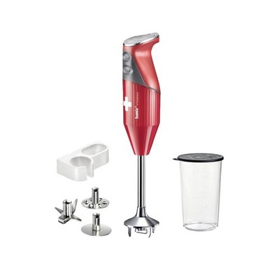 Bamix MONO M160 160 Watt Stabmixer Teig Montage Zerkleinerer Red