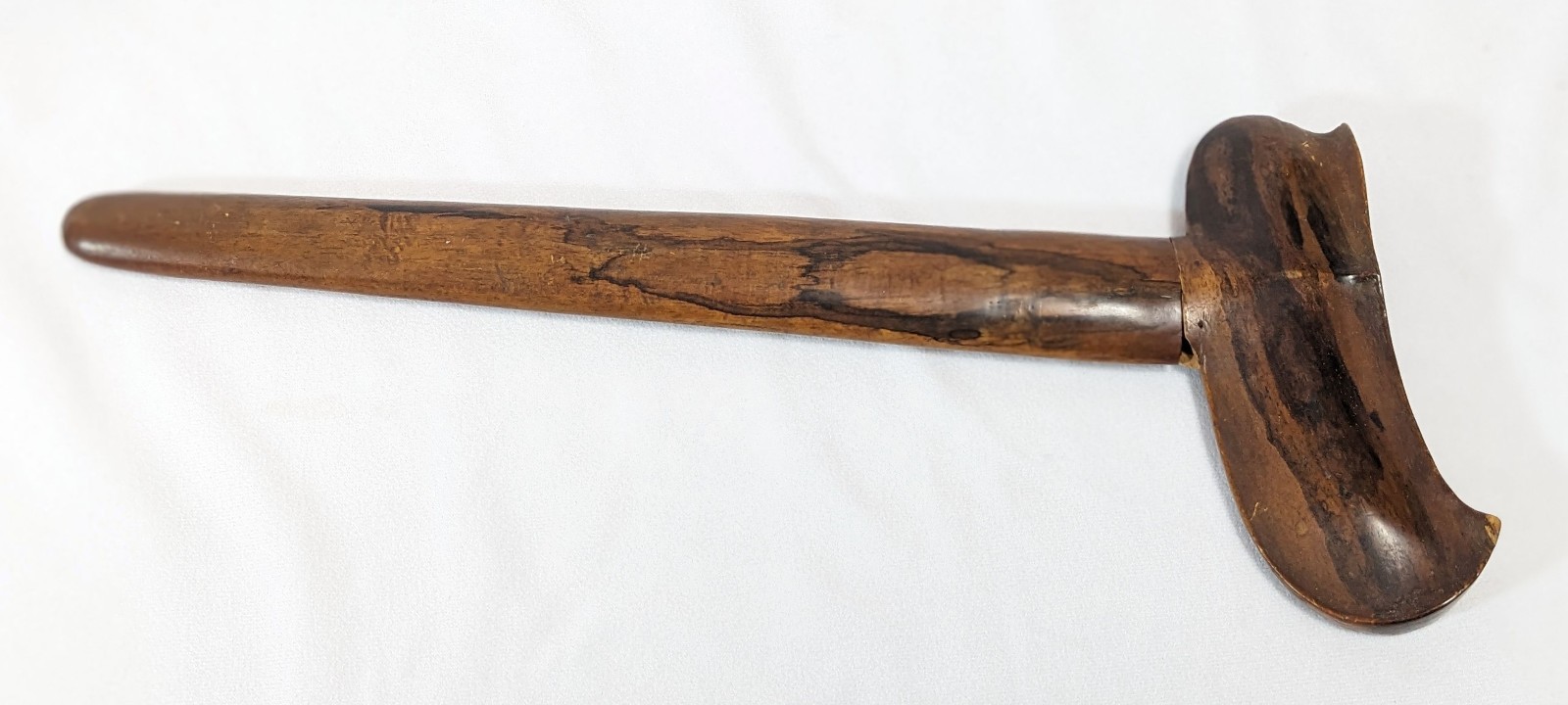 Vintage Indonesian Keris Kris Dagger Knife & Scabbard 14" Damascus Blade (2)