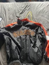 San Francisco Giants MLB Authentic Majestic Therma Base Dugout Jacket 2003 XL