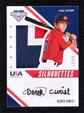 2020 Panini USA Baseball Stars & Stripes Prime 12/15 Derek Curiel Auto 0j81