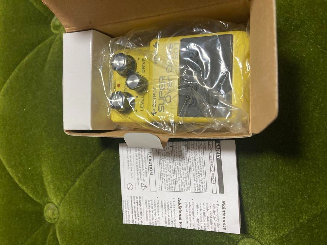 BOSS SD-1 Style Computer Mouse – USB Wired, Tested, Rare Design | eBay