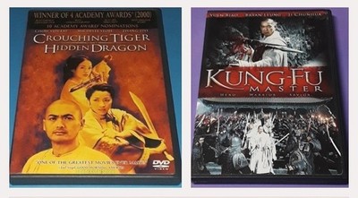 CROUCHING TIGER HIDDEN DRAGON DVD Lot Kung Fu Master Very Good Discs