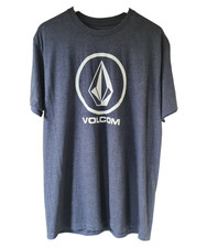 VOLCOM T-SHIRT BLUE SIZE XL NEW