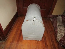 Large Farmhouse Galvanized Steel Vintage Mailbox Rustic Weathered Fulton Corp