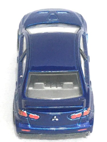 LOOSE Hot Wheels 2008 Lancer Evolution Blue - Picture 10 of 11