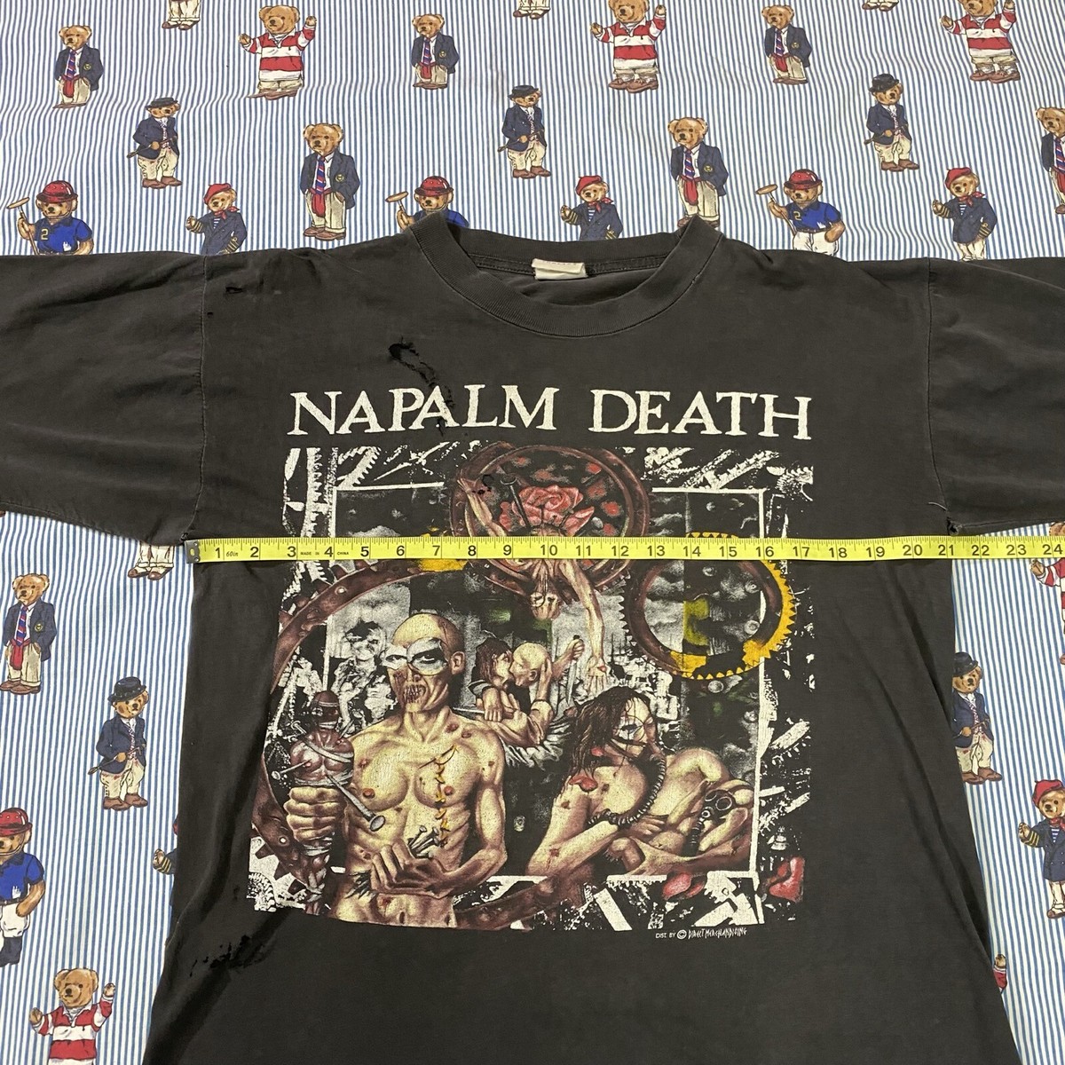90s vintage NAPALM DEATH MIDアート バンドtシャツ 90s vintage NAPALM DEATH MIDアート バンドtシャツ - メルカリ