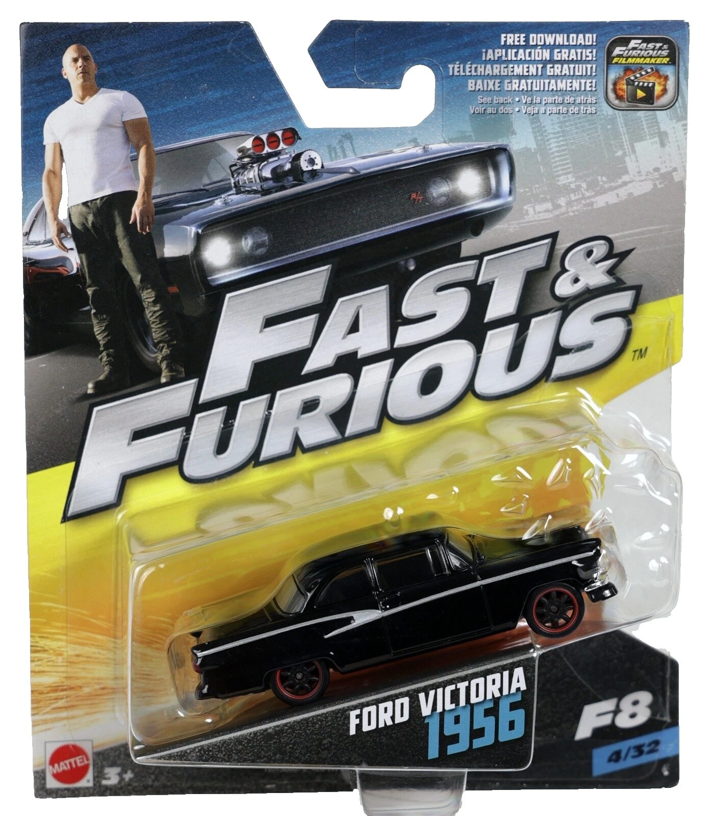 Hot Wheels Fast & Furious Ford Contemporary Manufacture Diecast Cars, Trucks & Vans
