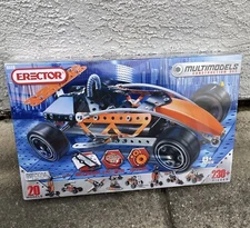 ERECTOR Multimodels Construction Set #6550 - 230+ Pieces/20 Models NEW Sealed
