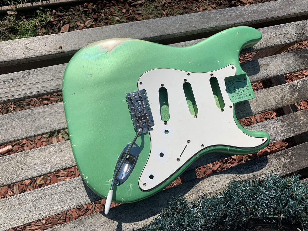 rita Provision VST-Relic Alder Custom Shop Heavy Relic White
