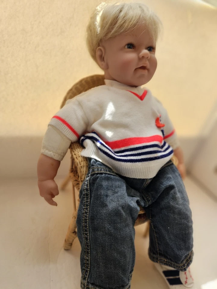 20 in. BABY DOLL BY JC TOYS REALISTIC Vinyl and Cloth - Image 4 of 4