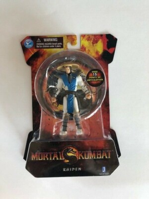Mortal Kombat Raiden Action Figure New Jazwares Factory Sealed OOP Ships Fast