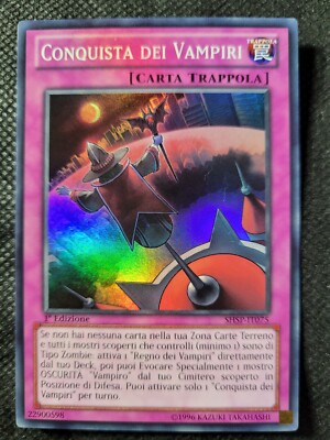 YU-GI-HO SHSP KARTE EROBERUNG DER VAMPIRE IT075 SUPER RARE 1.AUFLAGE