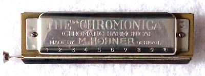 M. HOHNER - Chromonica 260 C - Mundharmonica  incl. Etui