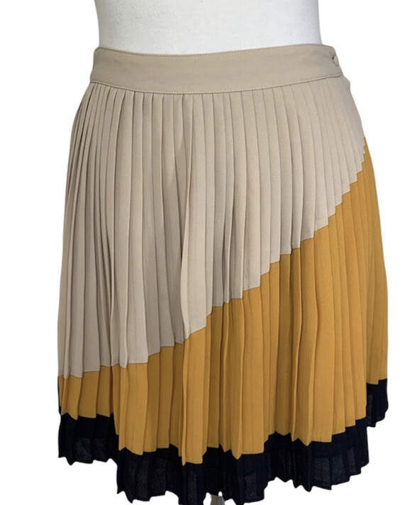 [GREENICH] 韓国☆Color Block Pleats Skirt 全3色 GREENICH] 韓国☆Color Block Pleats Skirt 全3色 ボトムス