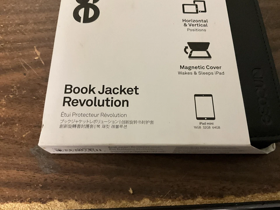 New INCASE Book Jacket Revolution For Apple IPAD MINI Black CL60480 - Image 3 of 4