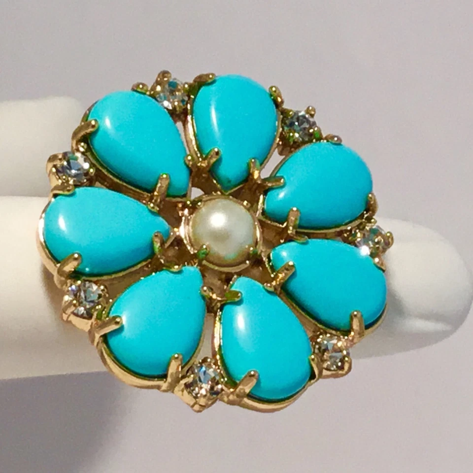 ANILLO KATE SPADE TURQUESA NUEVO CON ETIQUETAS Foto 3 de 4